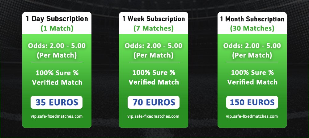 Daily Fixed Matches Daily Fixed Matches
